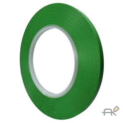 Лента для аэрографии 6мм-55м(зелёная)(TOP10-1.0300.0655.)